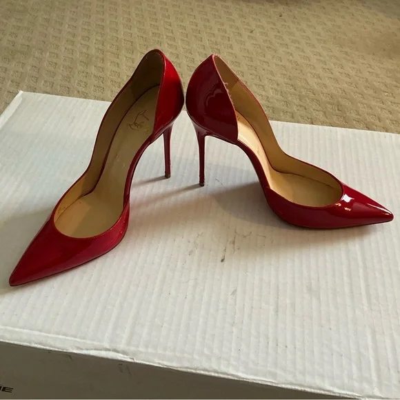 Christian Louboutin Iriza 100 Pump in size 40.5 eurpopean - Picture 5 of 12